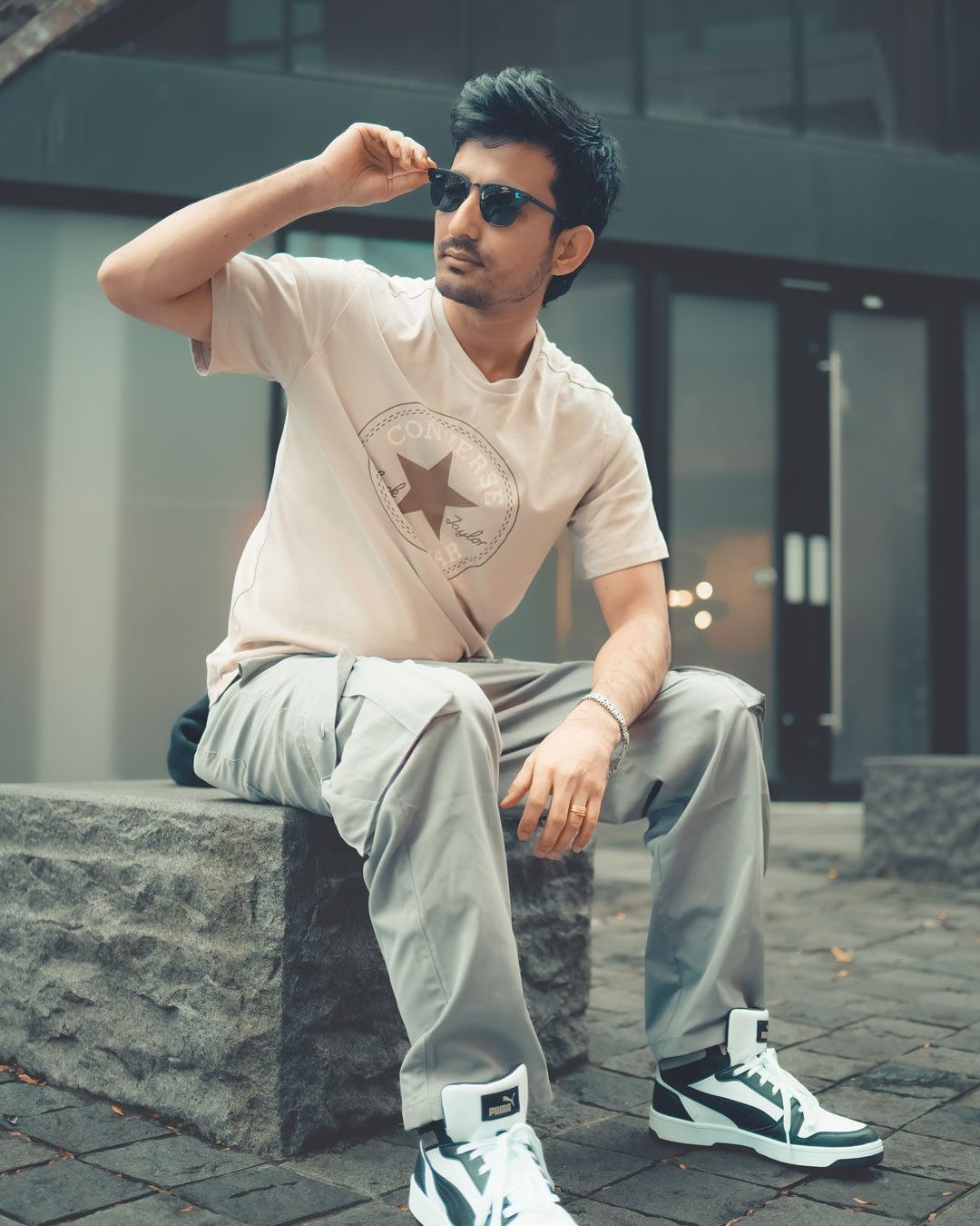 Owner of pixel9ine Mr Nikesh Basnet a professional photographer